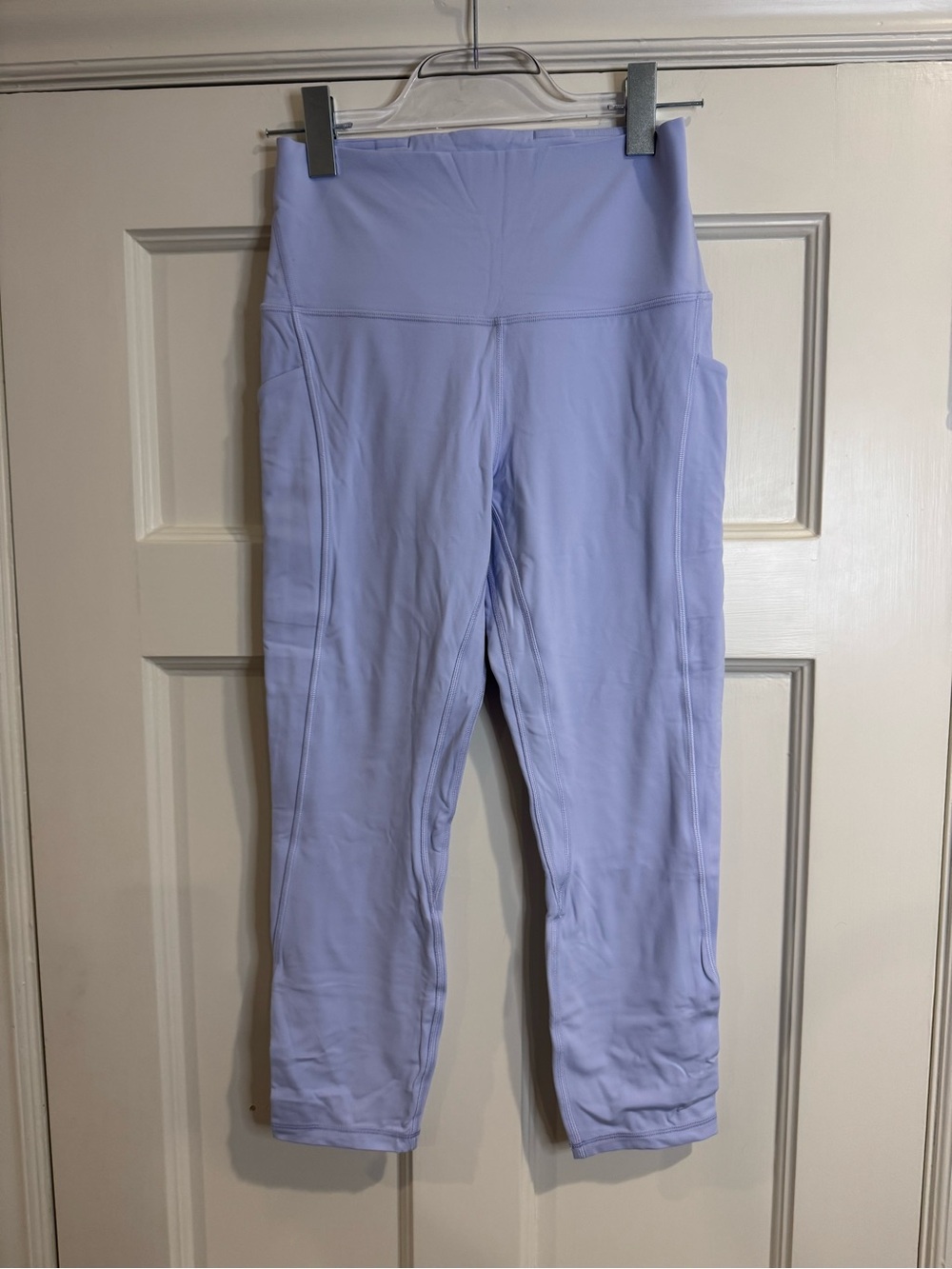 lululemon athletica Lavender Cropped High-Rise Leggings